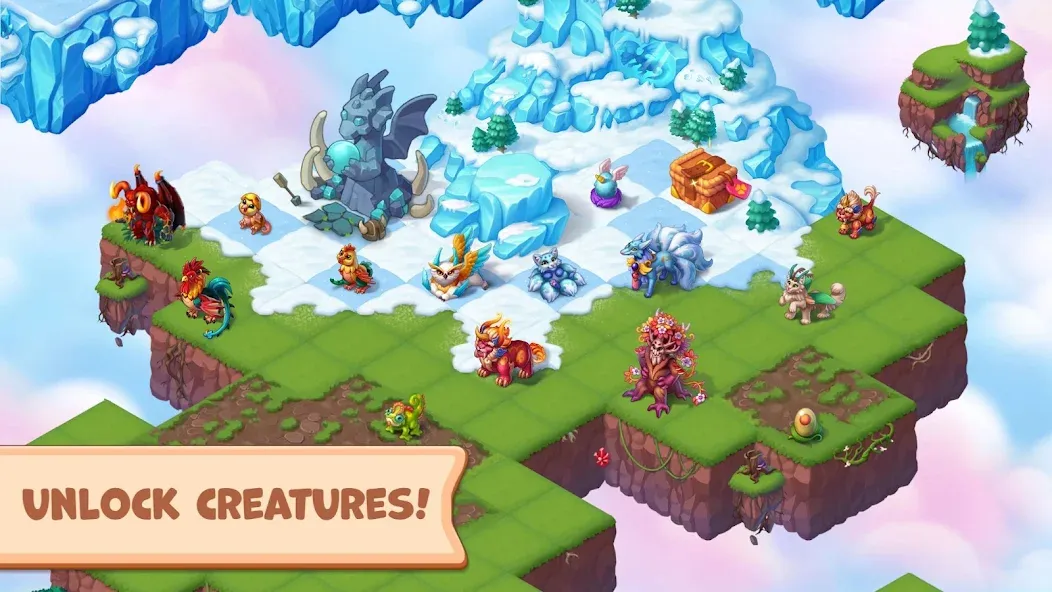 Взлом Mergest Kingdom: Merge game  [МОД Все открыто] — полная версия apk на Андроид screen 3