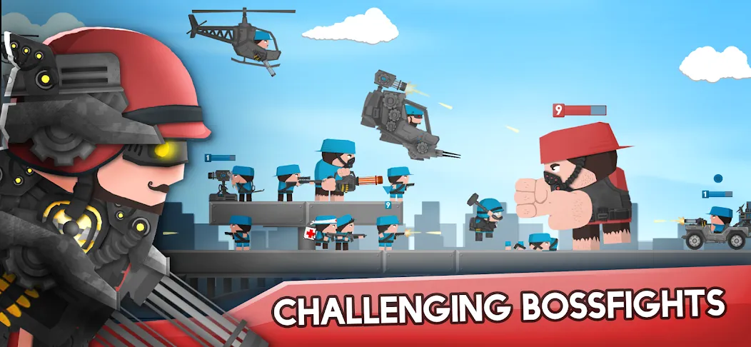 Взлом Clone Armies: Battle Game (Клоун армии)  [МОД Mega Pack] — полная версия apk на Андроид screen 4