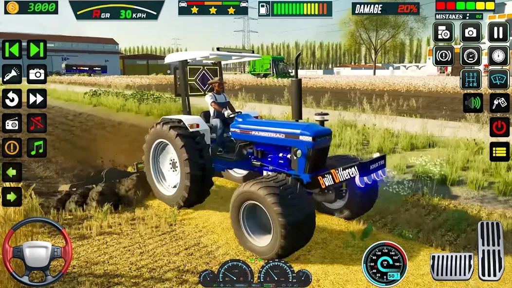 Скачать взломанную US Tractor Farming Games 3d  [МОД Бесконечные деньги] — последняя версия apk на Андроид screen 5