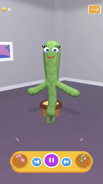 Скачать взлом Talking Cactus (Токинг Кактус)  [МОД Все открыто] — последняя версия apk на Андроид screen 2