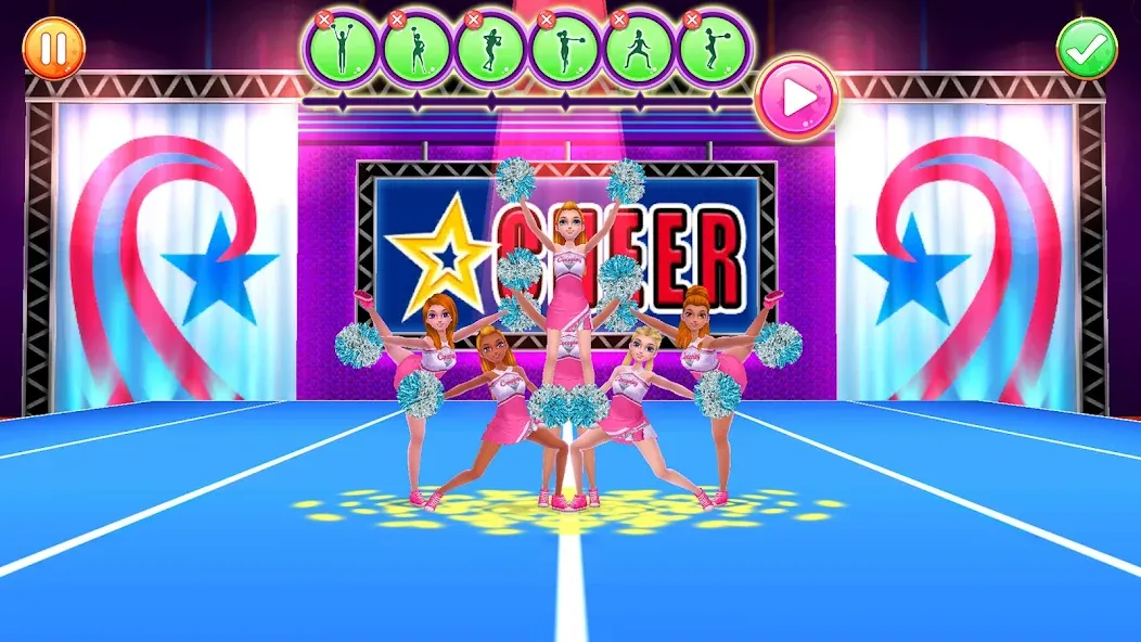 Взлом Cheerleader Champion Dance Now  [МОД Много денег] — последняя версия apk на Андроид screen 2