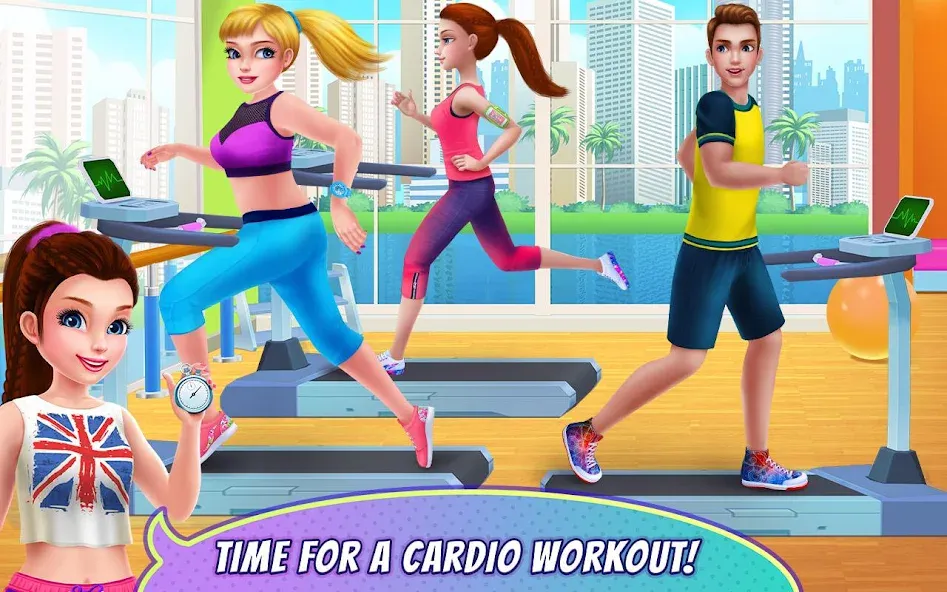 Скачать взлом Fitness Girl — Dance & Play  [МОД Бесконечные деньги] — полная версия apk на Андроид screen 5