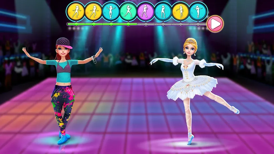 Взлом Dance Clash: Ballet vs Hip Hop  [МОД Mega Pack] — стабильная версия apk на Андроид screen 5