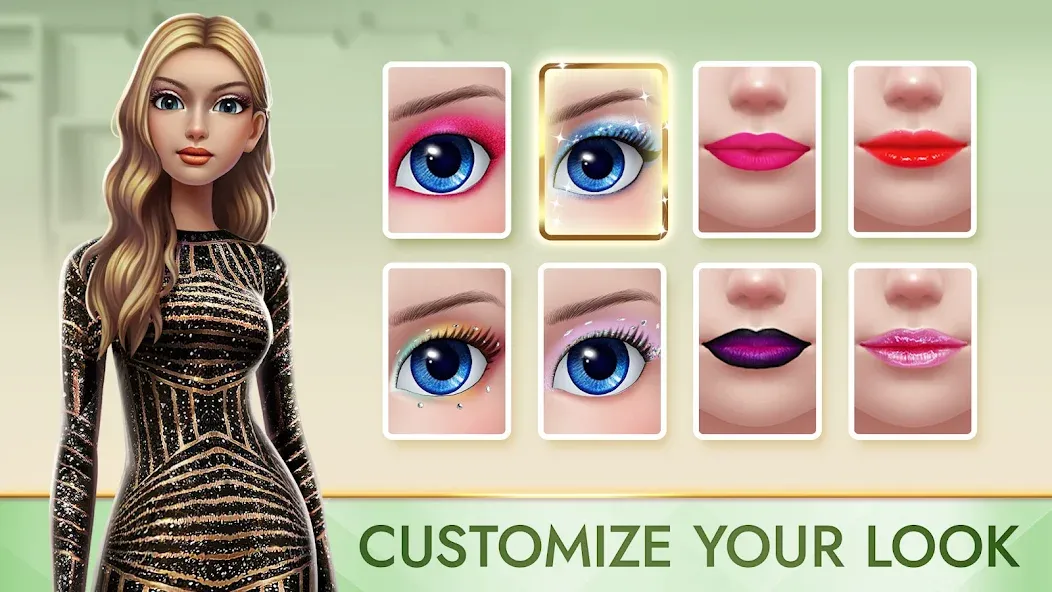 Взломанная Super Stylist Fashion Makeover  [МОД Бесконечные деньги] — последняя версия apk на Андроид screen 4