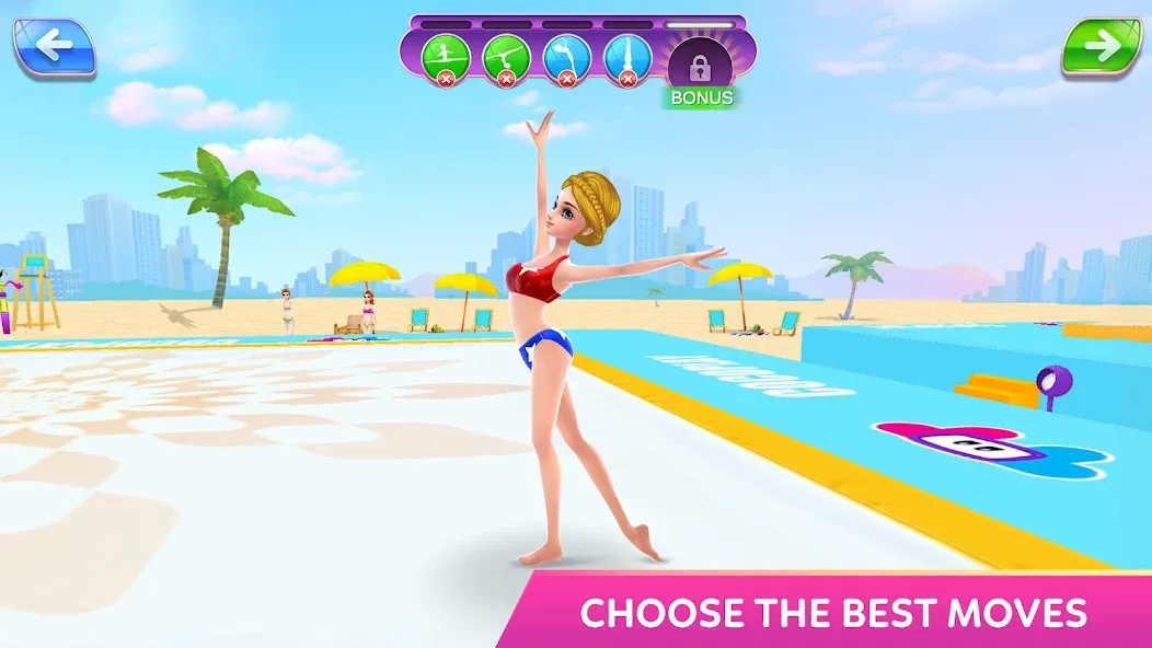 Взлом Gymnastics Superstar Star Girl  [МОД Все открыто] — последняя версия apk на Андроид screen 2