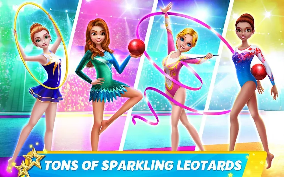 Взлом Rhythmic Gymnastics Dream Team  [МОД Unlimited Money] — полная версия apk на Андроид screen 1