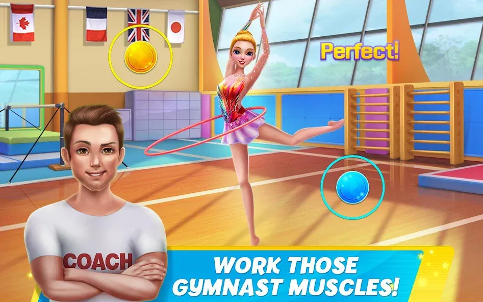 Взлом Rhythmic Gymnastics Dream Team  [МОД Unlimited Money] — полная версия apk на Андроид screen 5