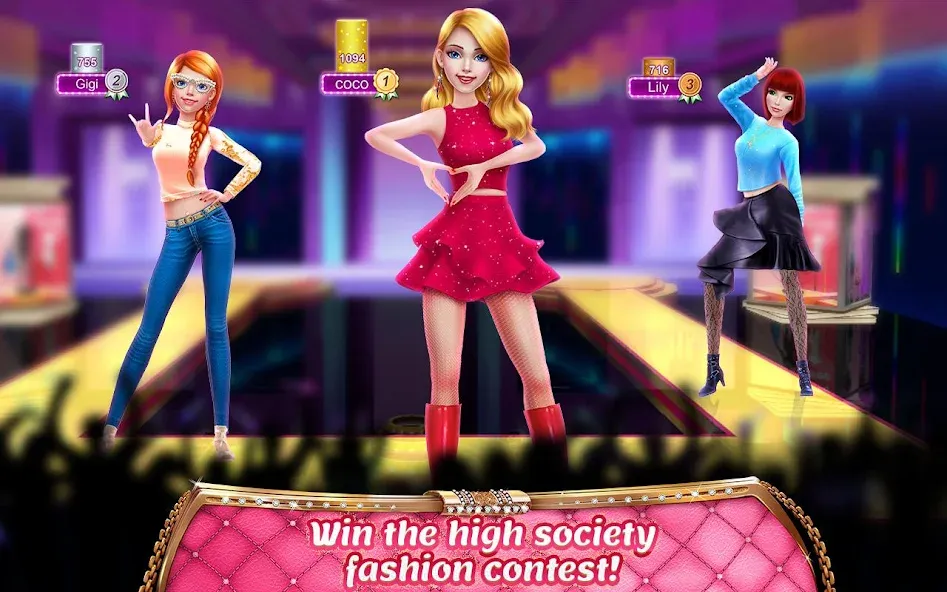 Скачать взломанную Rich Girl Mall — Shopping Game  [МОД Unlocked] — последняя версия apk на Андроид screen 2