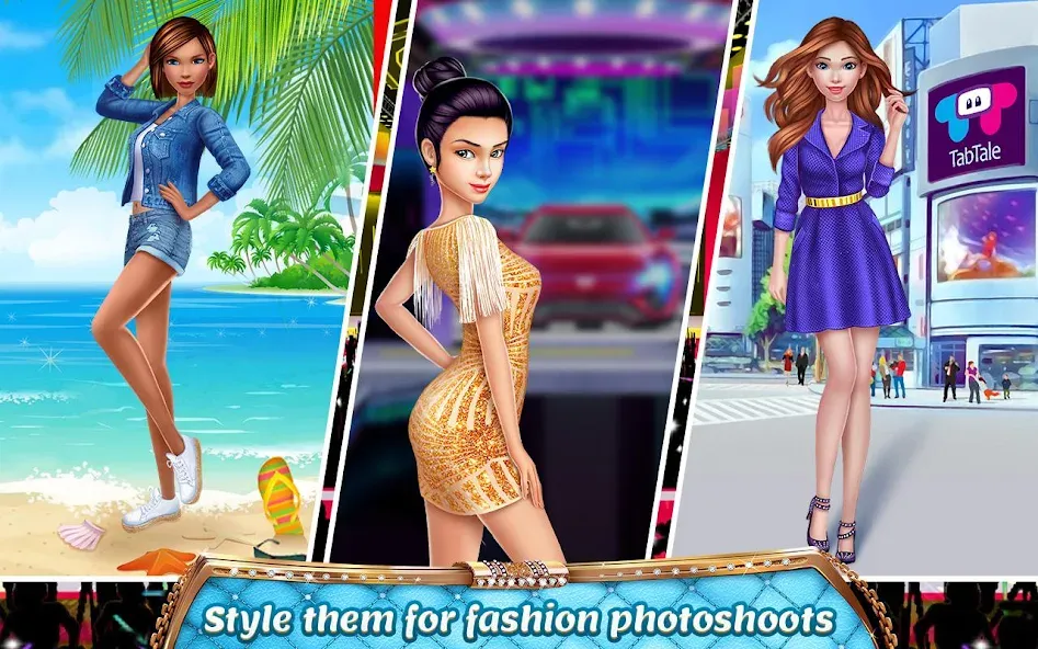 Скачать взлом Stylist Girl: Make Me Fabulous  [МОД Много монет] — последняя версия apk на Андроид screen 1