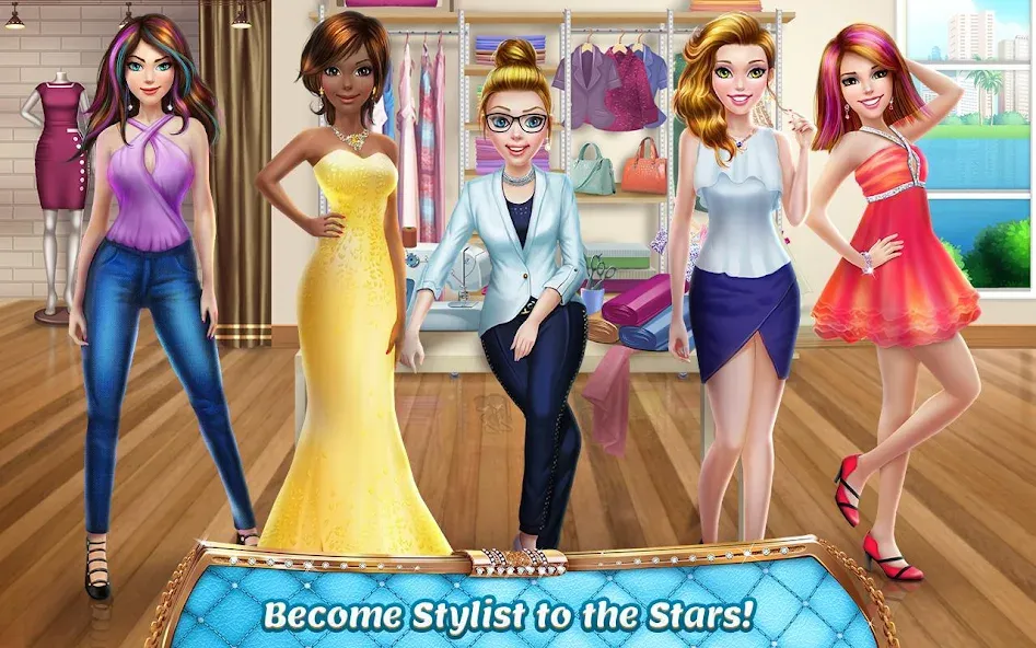 Скачать взлом Stylist Girl: Make Me Fabulous  [МОД Много монет] — последняя версия apk на Андроид screen 5