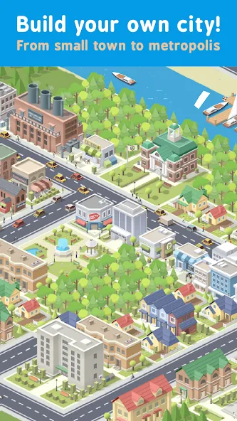 Скачать взломанную Pocket City Free (Покет Сити)  [МОД Меню] — последняя версия apk на Андроид screen 1