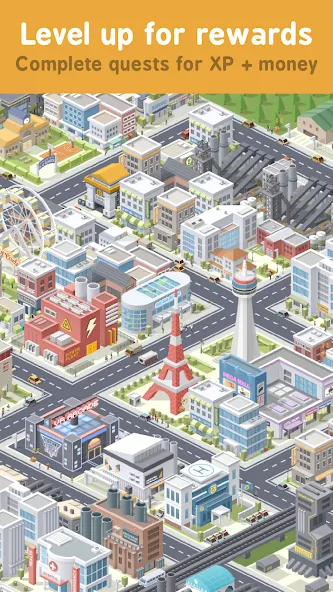 Скачать взломанную Pocket City Free (Покет Сити)  [МОД Меню] — последняя версия apk на Андроид screen 2