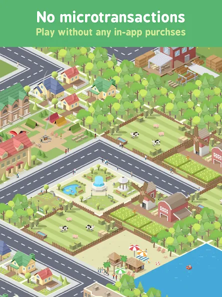 Скачать взломанную Pocket City Free (Покет Сити)  [МОД Меню] — последняя версия apk на Андроид screen 5