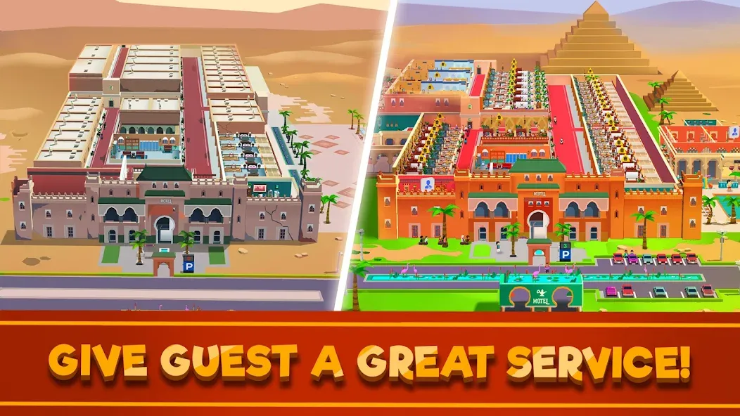 Скачать взлом Hotel Empire Tycoon－Idle Game  [МОД Много монет] — полная версия apk на Андроид screen 4