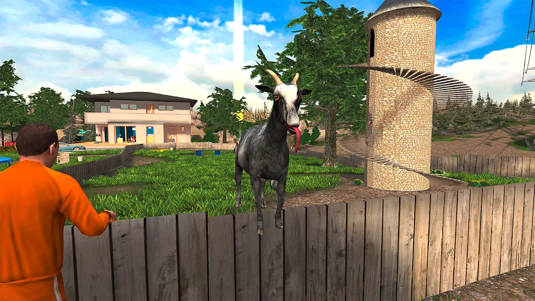 Скачать взлом Goat Simulator (Гоут Симулятор)  [МОД Unlocked] — последняя версия apk на Андроид screen 1