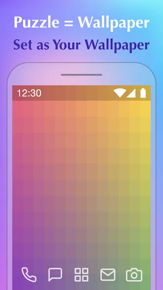 Взломанная Color Puzzle:Offline Hue Games  [МОД Menu] — полная версия apk на Андроид screen 3