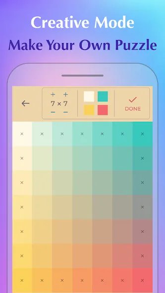 Взломанная Color Puzzle:Offline Hue Games  [МОД Menu] — полная версия apk на Андроид screen 4