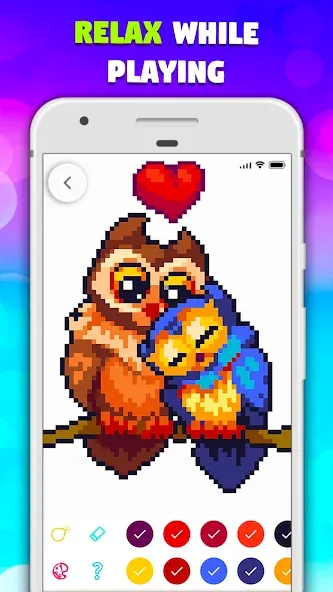 Взломанная Pixel Art book・Color by number  [МОД Много денег] — полная версия apk на Андроид screen 3