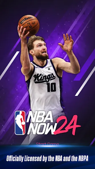 Скачать взломанную NBA NOW 24 (НБА СЕЙЧАС 23)  [МОД Меню] — последняя версия apk на Андроид screen 1