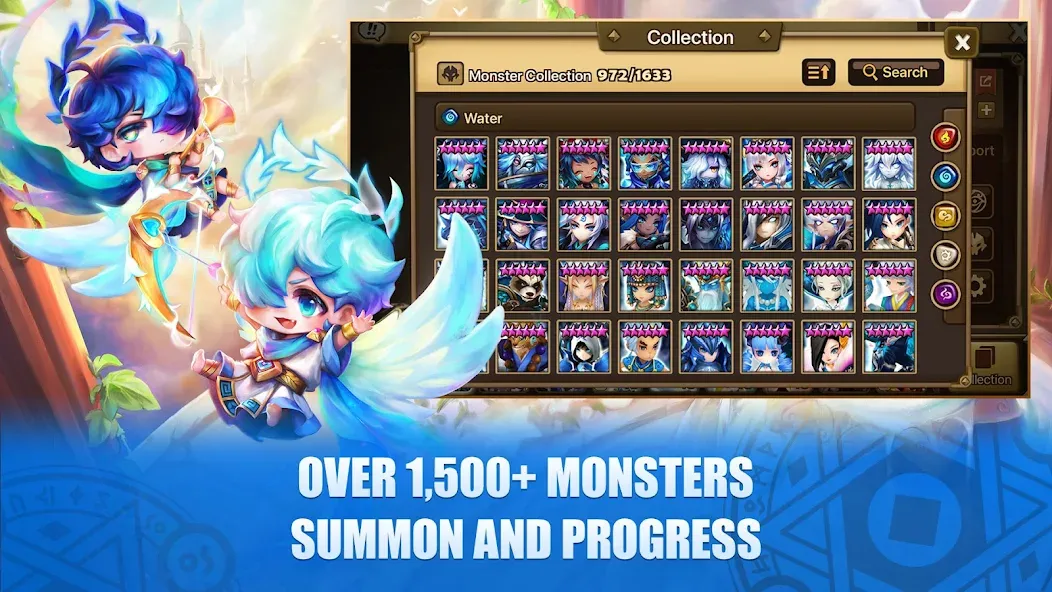 Взломанная Summoners War  [МОД Unlimited Money] — стабильная версия apk на Андроид screen 2