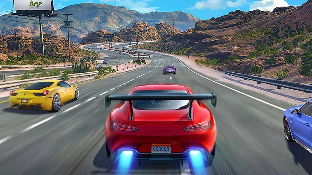 Скачать взломанную Street Racing 3D  [МОД Все открыто] — стабильная версия apk на Андроид screen 2