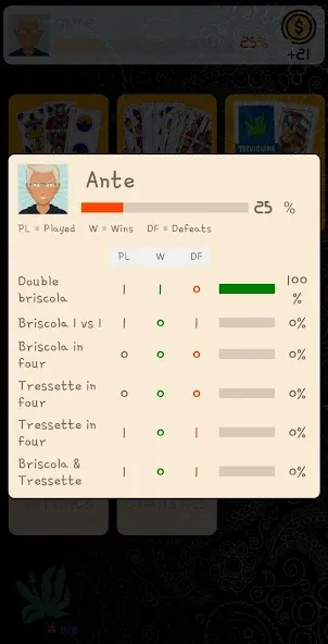 Скачать взломанную Briscola & Tressette Online  [МОД Меню] — последняя версия apk на Андроид screen 4