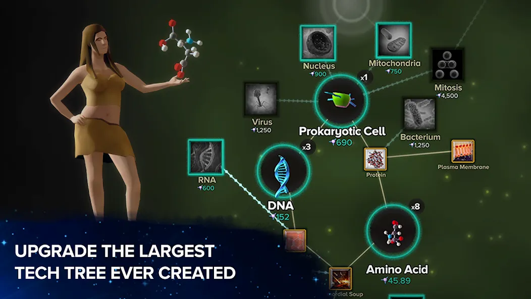 Взломанная Cell to Singularity: Evolution  [МОД Mega Pack] — полная версия apk на Андроид screen 5