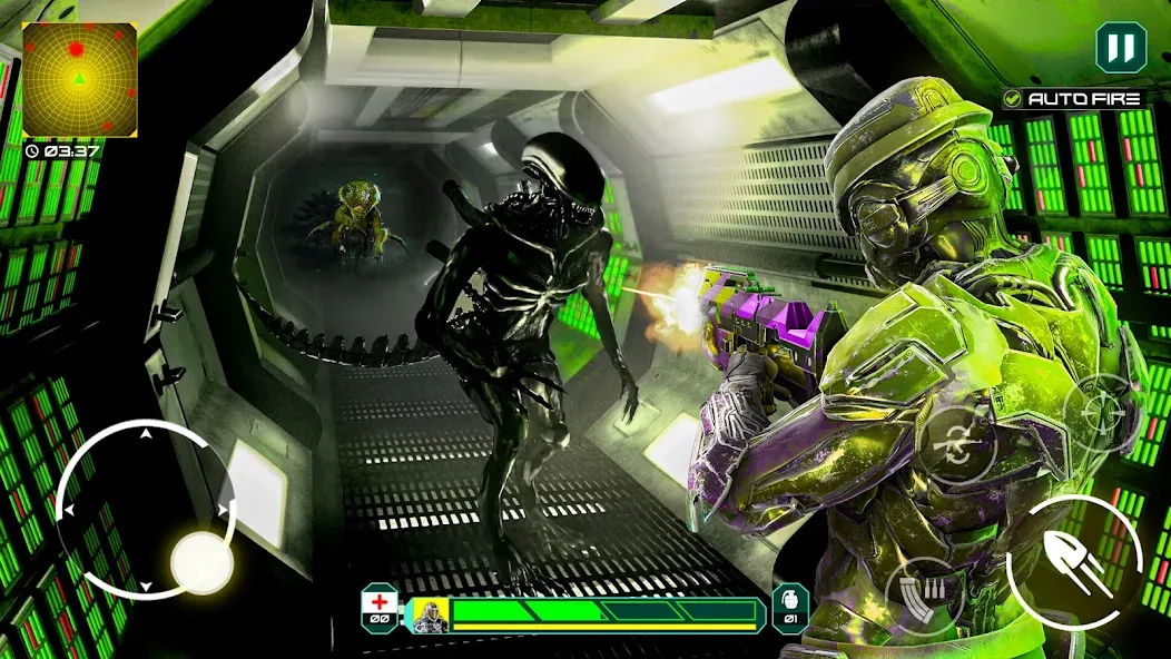 Взлом Alien — Dead Space Alien Games (сайфай)  [МОД Unlocked] — стабильная версия apk на Андроид screen 1