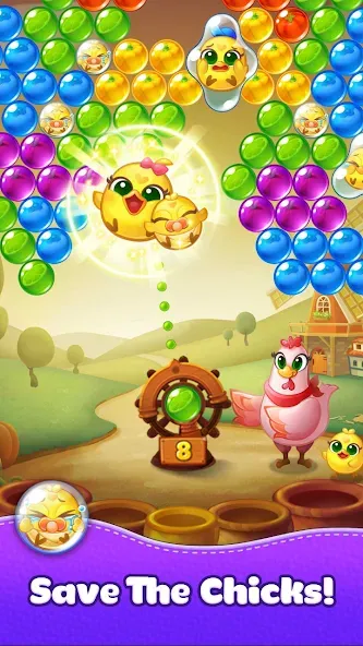 Взломанная Bubble CoCo : Bubble Shooter (Бабл Коко)  [МОД Много денег] — последняя версия apk на Андроид screen 4