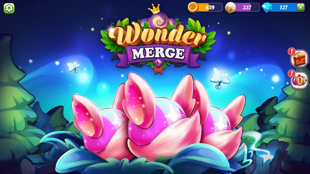 Скачать взломанную Wonder Merge — Match 3 Puzzle (Вондер Мердж)  [МОД Menu] — стабильная версия apk на Андроид screen 3