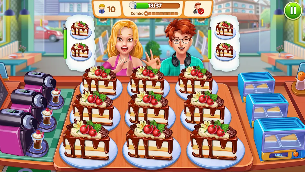 Скачать взлом Food Voyage: Fun Cooking Games (Фуд Воядж)  [МОД Mega Pack] — стабильная версия apk на Андроид screen 2