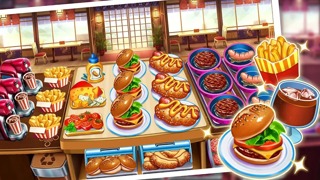 Взлом Food Game Crazy Super Chef  [МОД Unlocked] — стабильная версия apk на Андроид screen 4