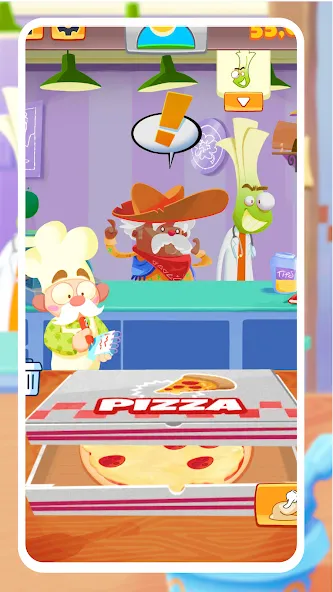 Скачать взломанную Pizza Maker — Cooking Games (Пицца Мейкер)  [МОД Mega Pack] — последняя версия apk на Андроид screen 3