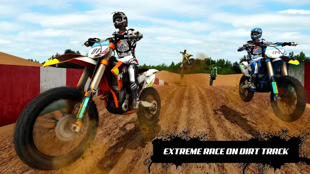 Взломанная Mountain Dirt Bike Champions  [МОД Mega Pack] — последняя версия apk на Андроид screen 3