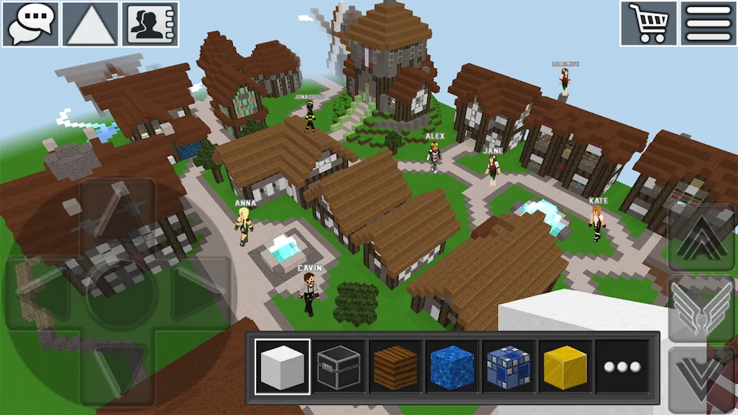 Взломанная World Craft: Block Craftsman  [МОД Много денег] — полная версия apk на Андроид screen 1