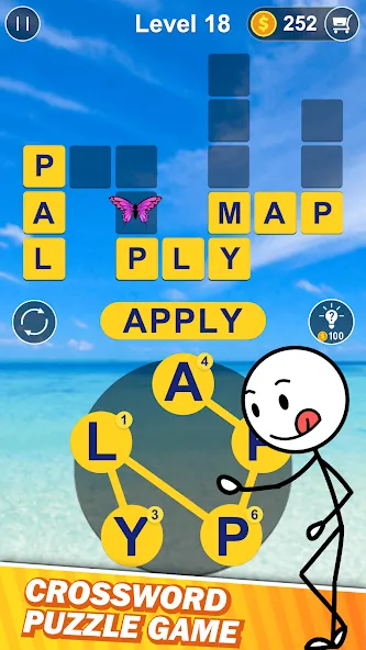 Взломанная Word Connect — Word Search (Уорд Коннект)  [МОД Menu] — полная версия apk на Андроид screen 3