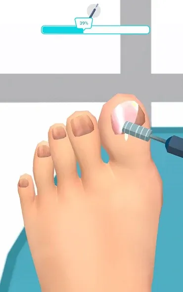 Скачать взломанную Foot Clinic — ASMR Feet Care (Фут Клиник)  [МОД Mega Pack] — последняя версия apk на Андроид screen 5