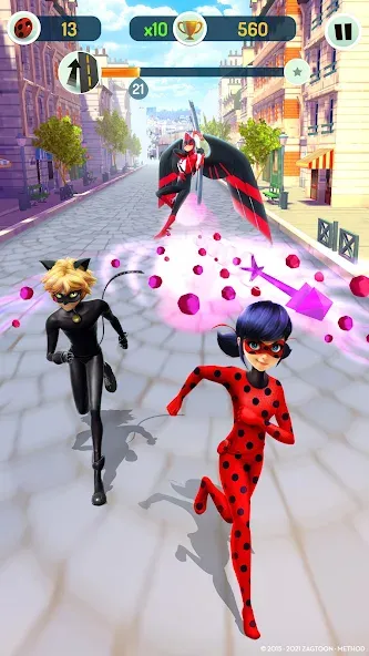 Взлом Miraculous Ladybug & Cat Noir  [МОД Mega Pack] — последняя версия apk на Андроид screen 5