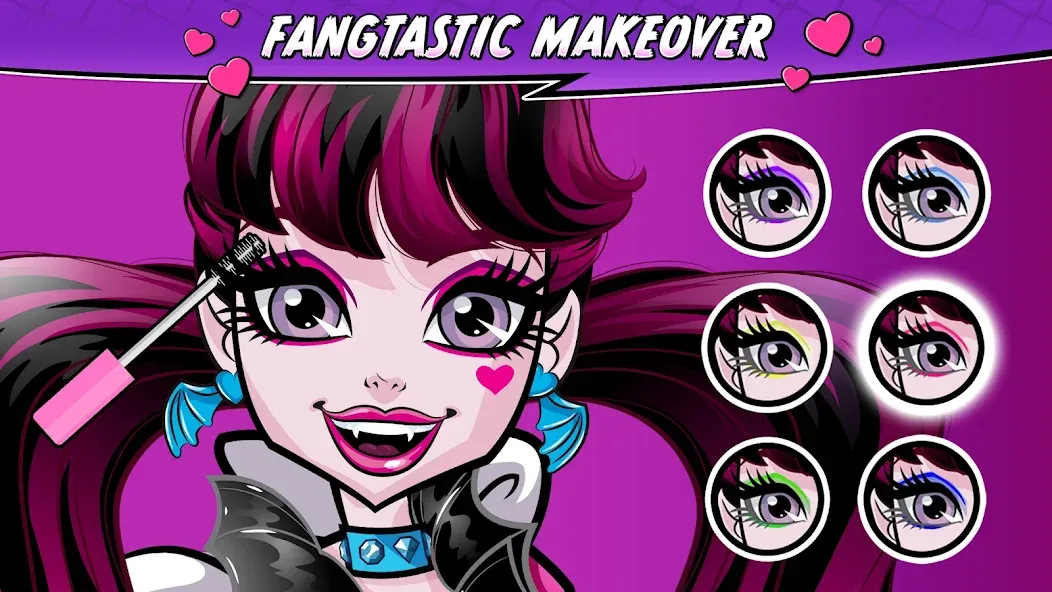 Скачать взломанную Monster High™ Beauty Salon (Монстер Хай)  [МОД Unlimited Money] — полная версия apk на Андроид screen 3