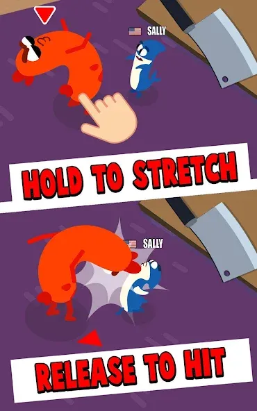 Взлом Sausage Wars.io  [МОД Меню] — полная версия apk на Андроид screen 2