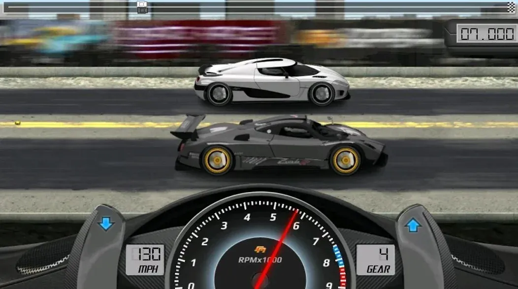 Взломанная Drag Racing (Драгрейсинг)  [МОД Меню] — стабильная версия apk на Андроид screen 2