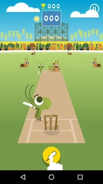 Взломанная Doodle Cricket — Cricket Game (Дудл Крикет)  [МОД Много денег] — последняя версия apk на Андроид screen 1