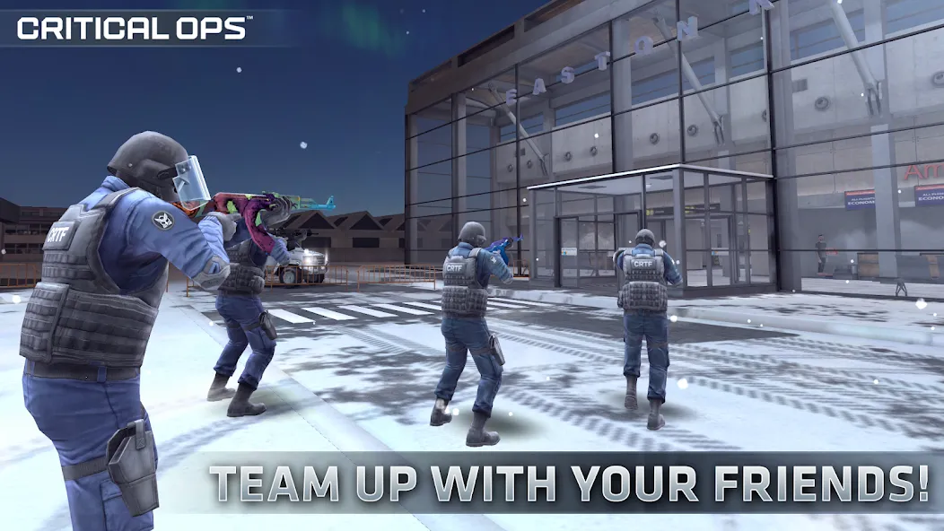 Взлом Critical Ops: Multiplayer FPS (Критикал Опс)  [МОД Unlimited Money] — стабильная версия apk на Андроид screen 2