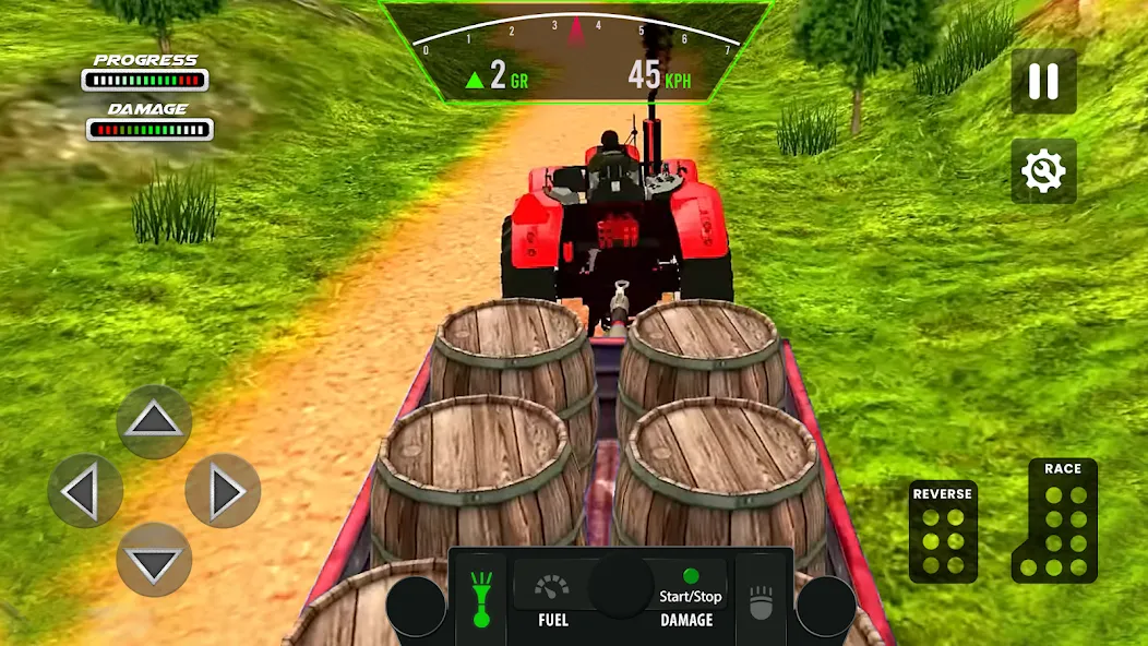 Взлом Tractor Simulator Farm Games (Фарминг игры)  [МОД Unlocked] — последняя версия apk на Андроид screen 4