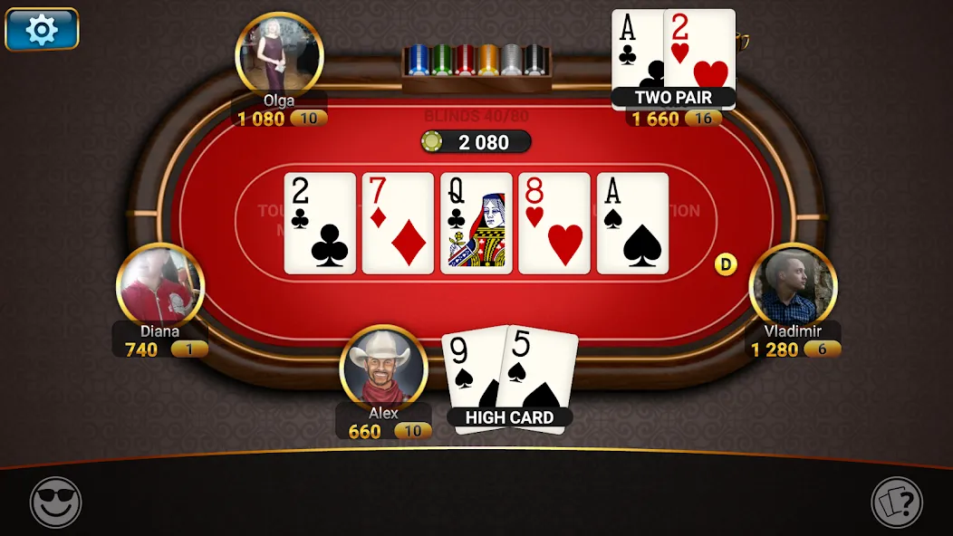 Взлом Poker Championship Tournaments  [МОД Много денег] — полная версия apk на Андроид screen 2