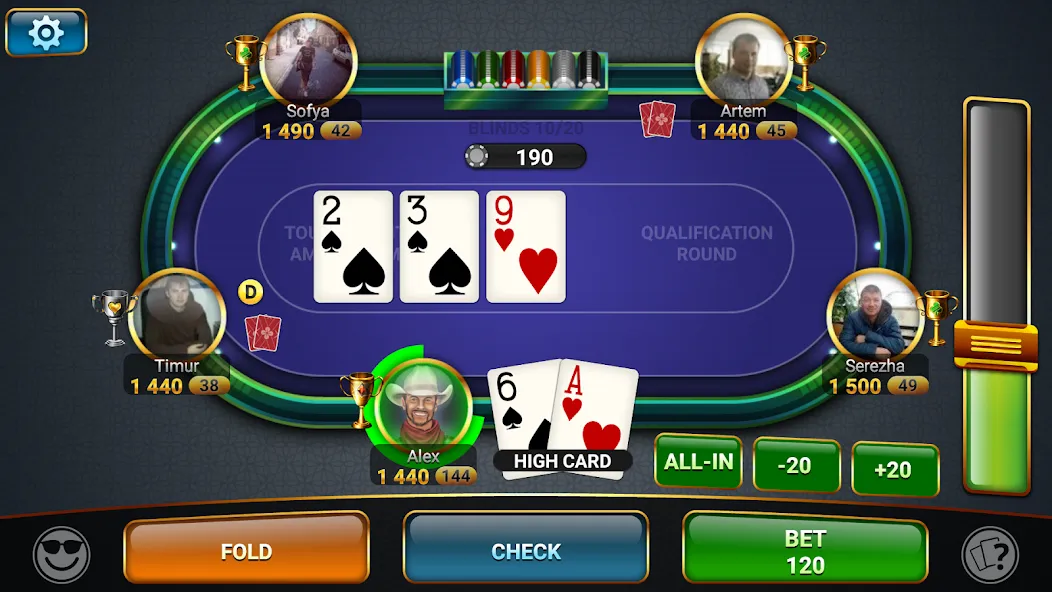 Взлом Poker Championship Tournaments  [МОД Много денег] — полная версия apk на Андроид screen 3