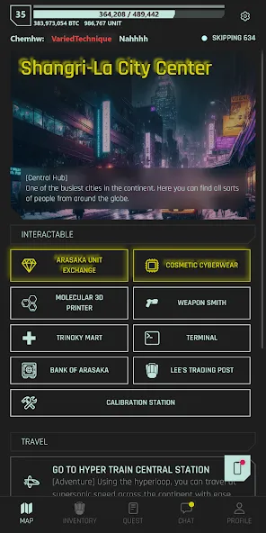 Скачать взломанную CyberCode Online -Text MMORPG (СайберКод Онлайн)  [МОД Unlocked] — последняя версия apk на Андроид screen 4