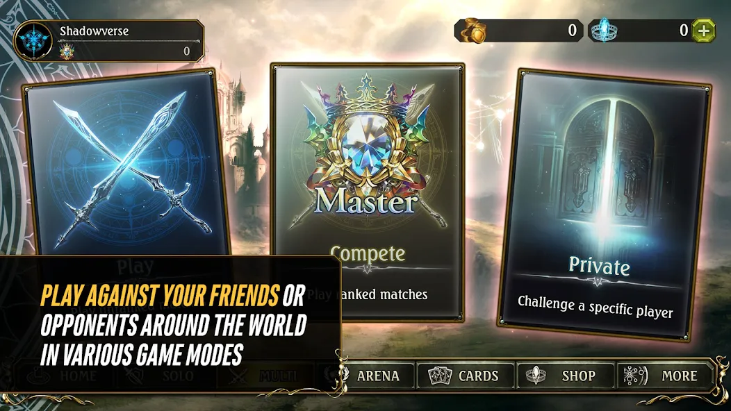 Взломанная Shadowverse CCG (Шадовверс ККГ)  [МОД Unlocked] — последняя версия apk на Андроид screen 3