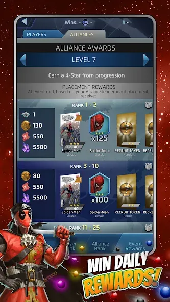 Взлом MARVEL Puzzle Quest: Hero RPG (Марвел Пазл Квест)  [МОД Menu] — полная версия apk на Андроид screen 4