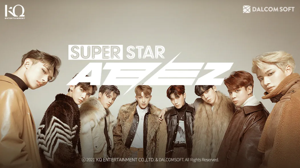 Скачать взломанную SUPERSTAR ATEEZ (уперзвезда )  [МОД Unlimited Money] — последняя версия apk на Андроид screen 1